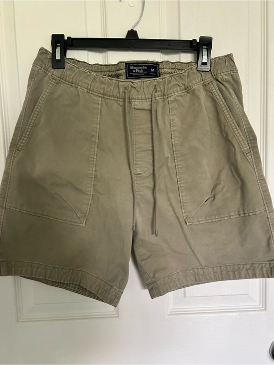 Abercrombie & Fitch Other - Abercrombie & Fitch Men's Tan Cargo Drawstring Shorts| Size Medium
